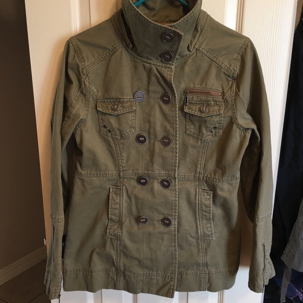 Hurley Army Green Utility Jacket